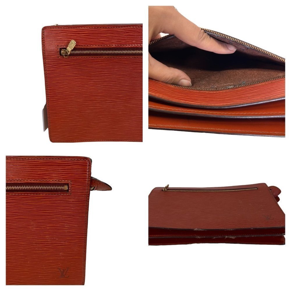 Authentic Louis Vuitton Epi Clutch - Picture 10 of 14